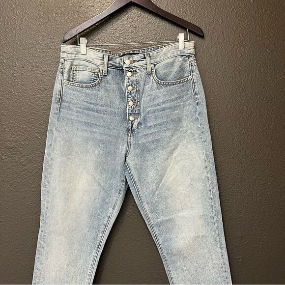 Revolve, Joe Jeans X WeWoreWhat The Danielle High Rise Straight in Light Vintage - Picture 3 of 13